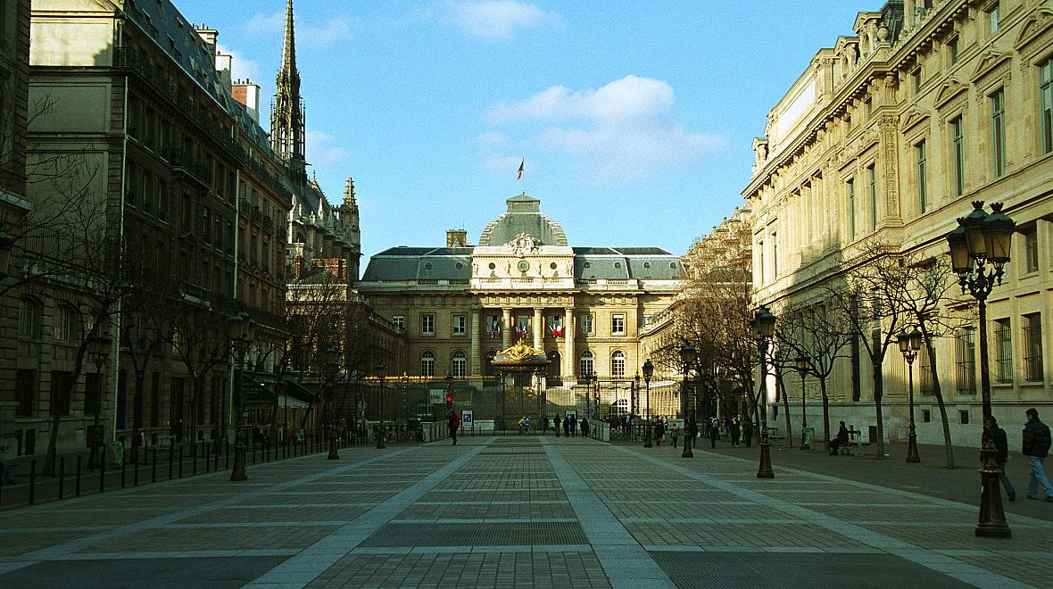 Justiční palác je dnes centrem francouzského soudního systému