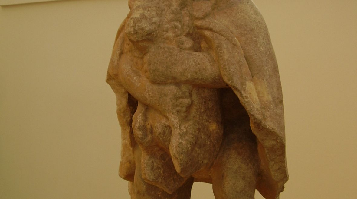 Národní archeologické muzeum - Chlapec s pejskem