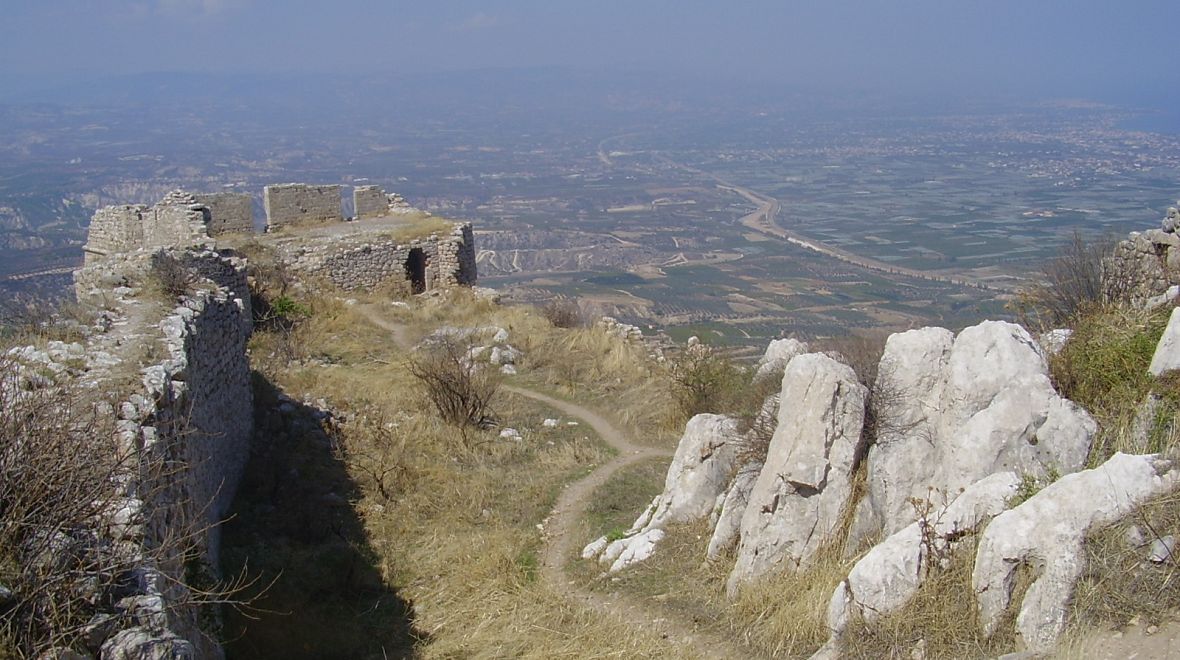 Místo, kde stával Afoditin chrámek