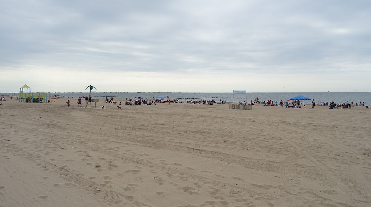 Pláž na Coney Island