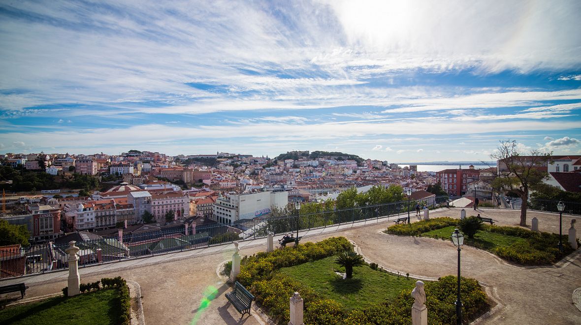 Výhled na Lisabon
