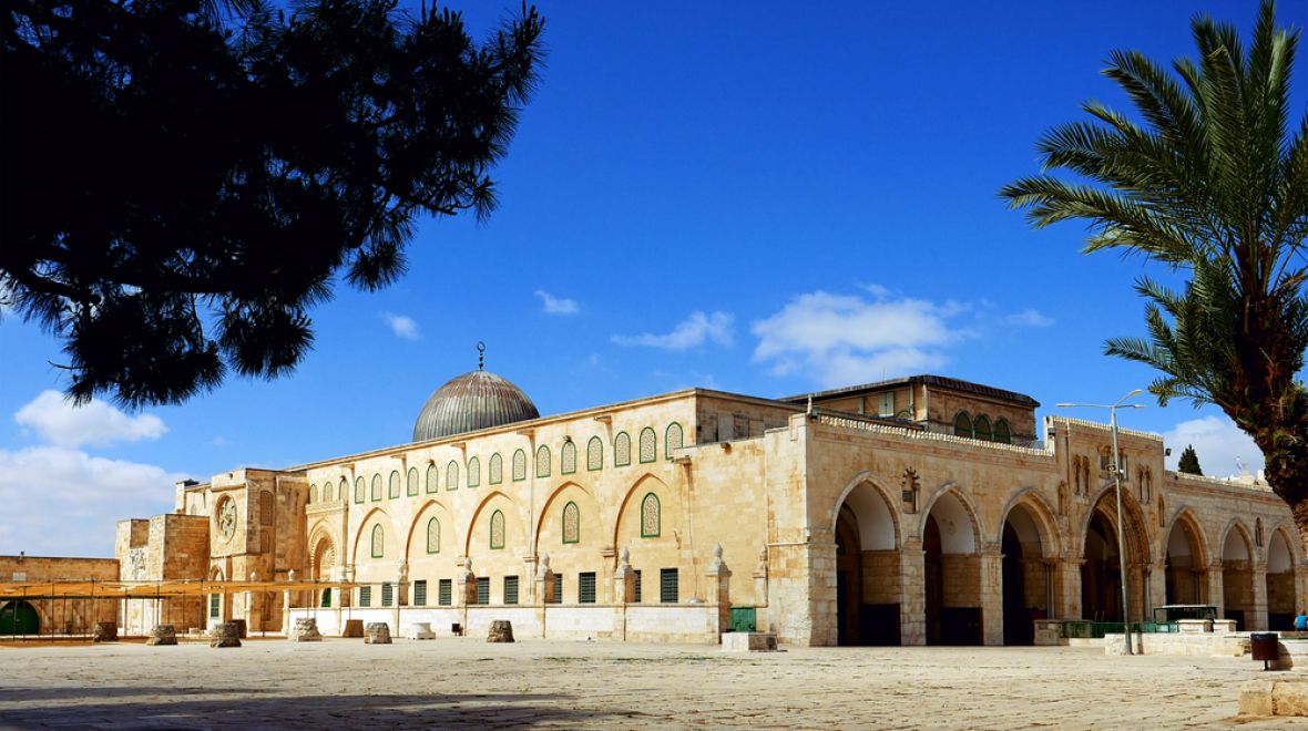 Největší jeruzalémská mešita al-Aksá 