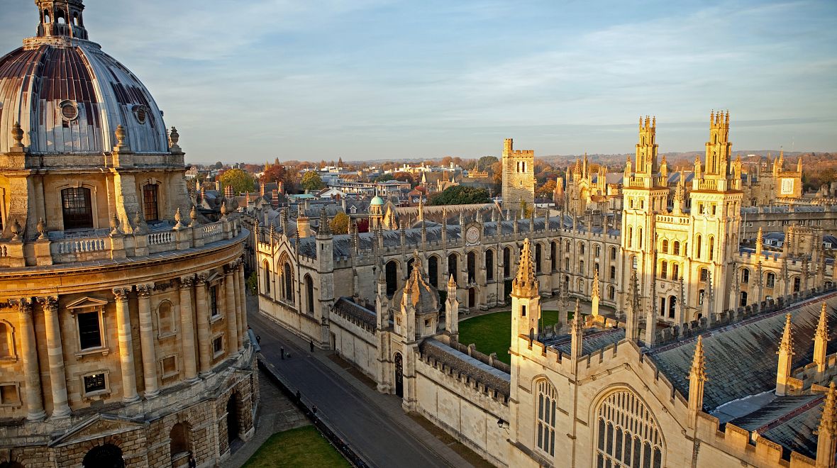 O Oxfordu se mluví jako o městě snících věží