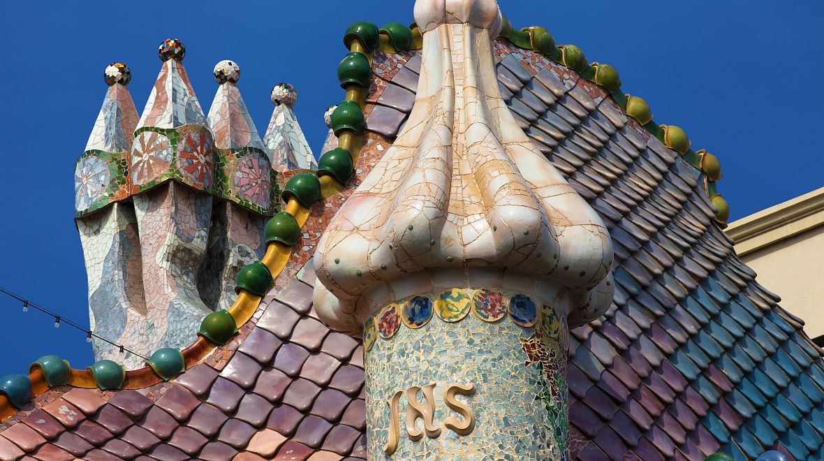Casa Batlló - střecha 