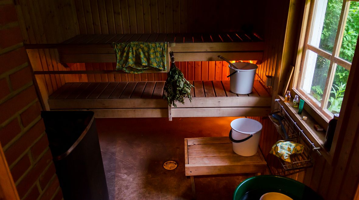 Sauna je odpradávna nejvýznamnější částí obydlí Finů