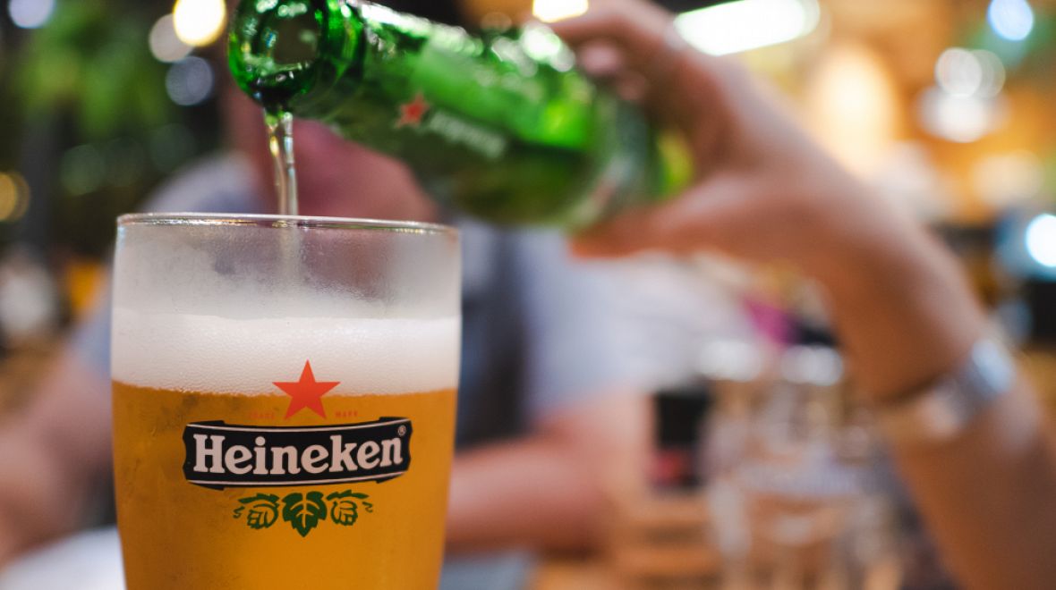 Heineken je pivo rozšířené po celém světě