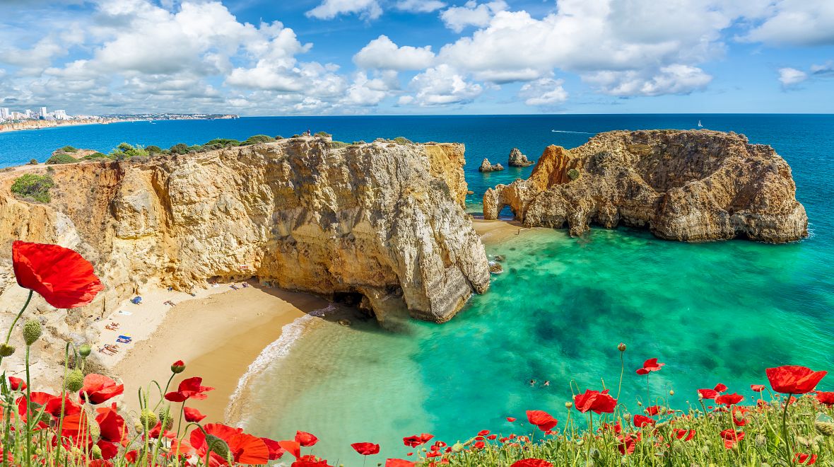 Nádherné pláže v Algarve vás okouzlí