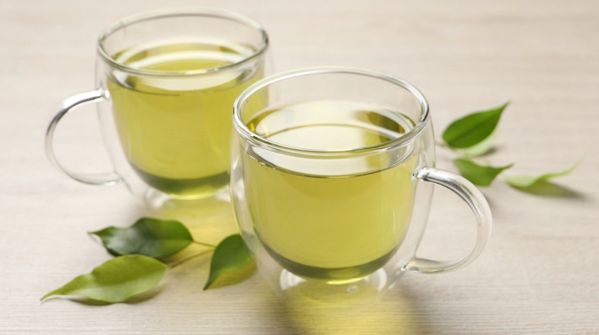 Osvěžující zelený čaj Hysson