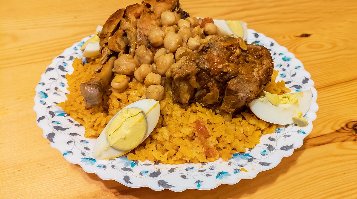 Slavnostní pokrm chakhchoukha