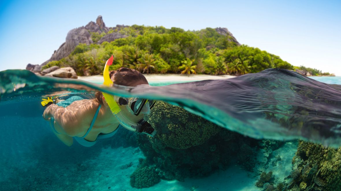 Užijte si šnorchlování plnými doušky