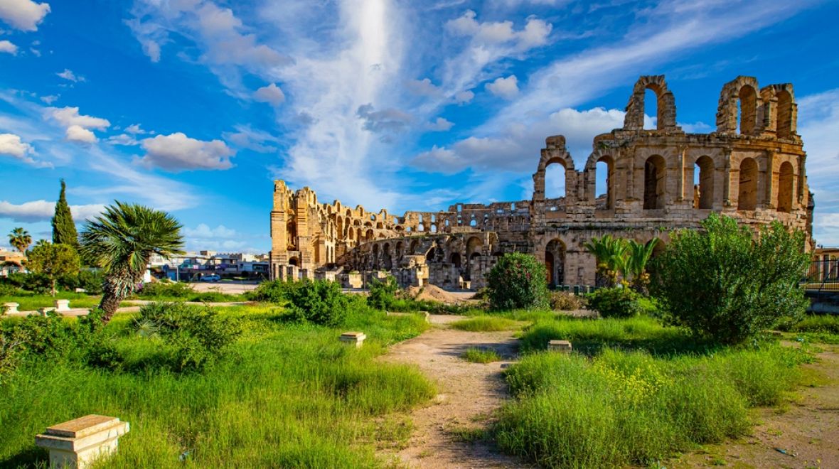Dnešní El Jem stojí na místě starověkého Thysdru