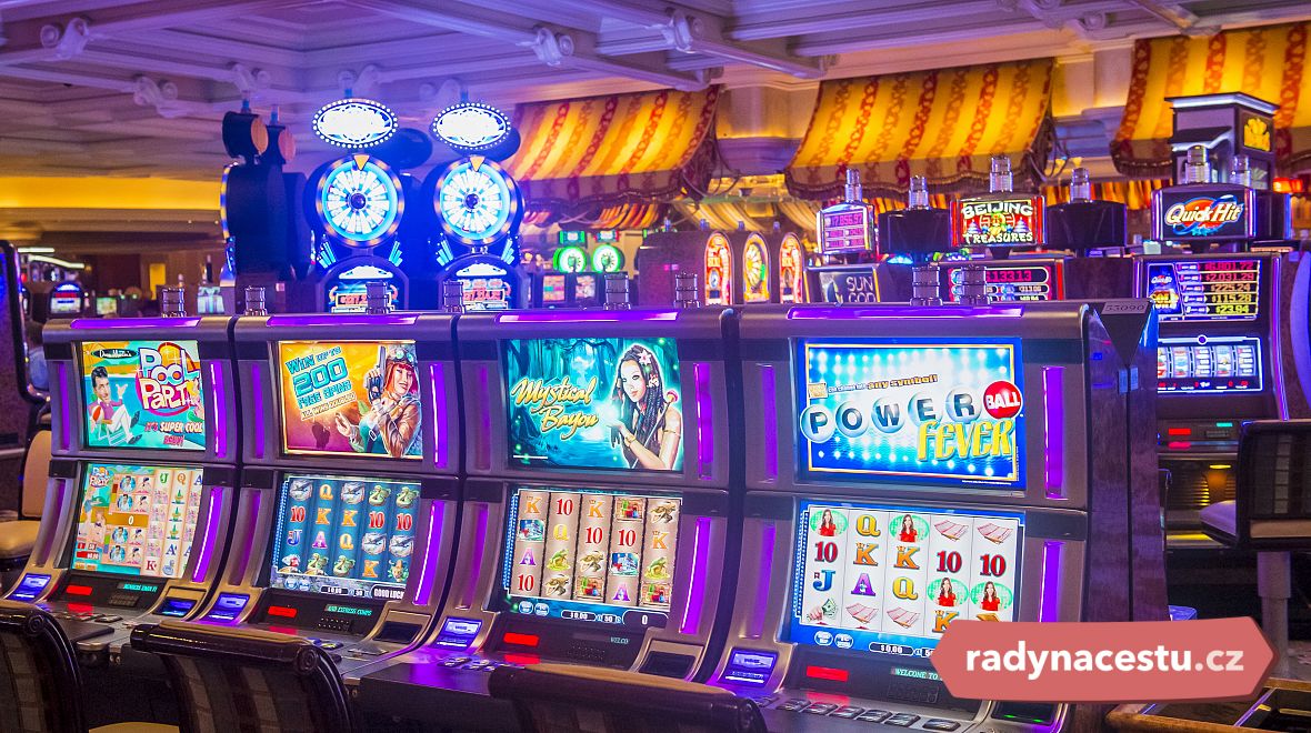 Herní automaty v kasinu