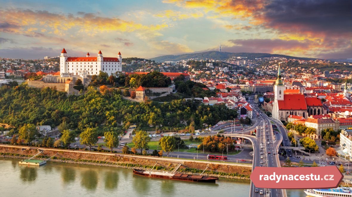 Bratislava se pyšní historickými i moderními dominantami 