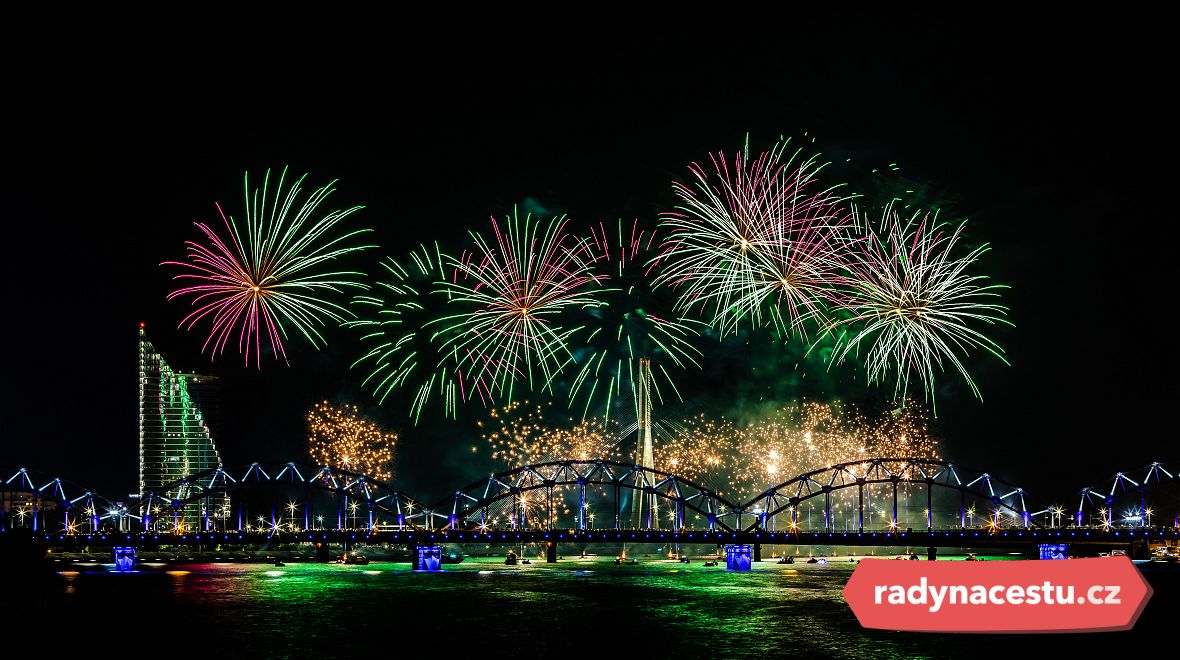 Zažijte oslavy nového roku v Rize