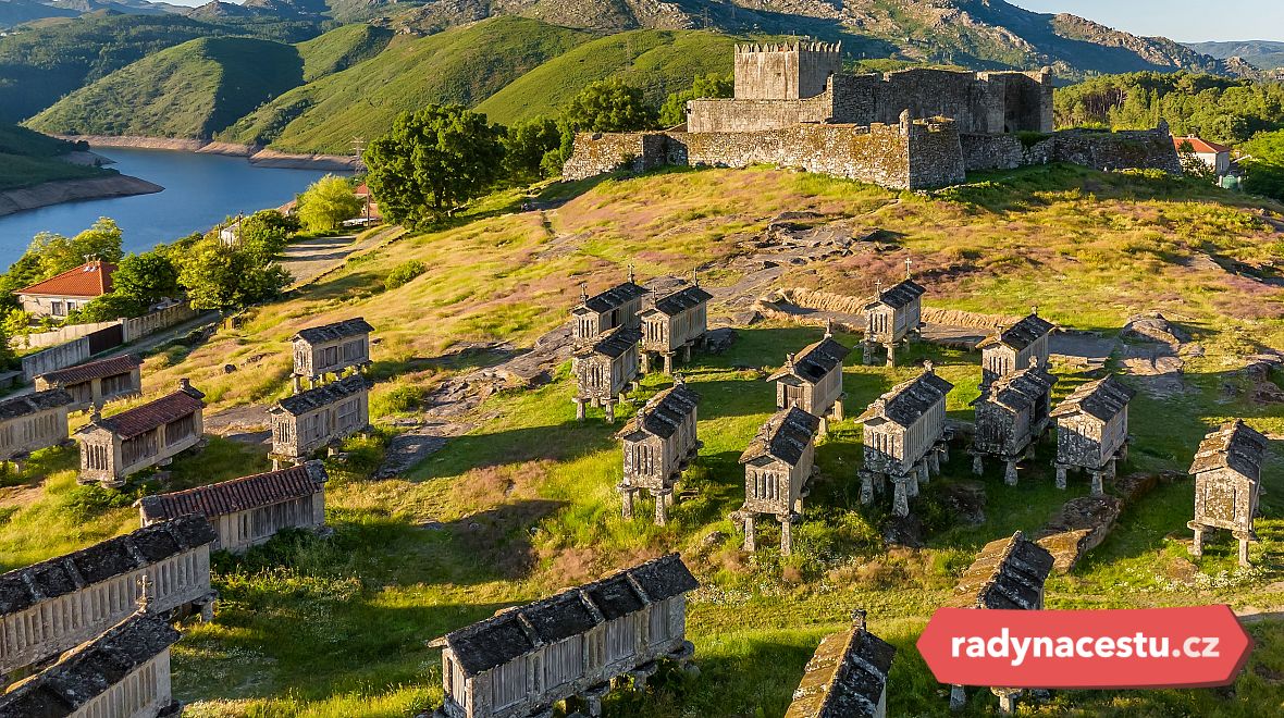 Vesnice Lindoso je součástí národního parku Peneda-Gerês