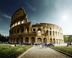 Koloseum, dějiště gladiátorských her
