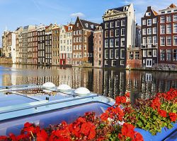 Pohled na Amsterdam
