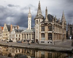 Úchvatná architektura Gentu