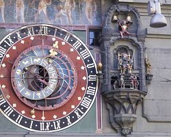 Orloj na bernské věži Zytglogge