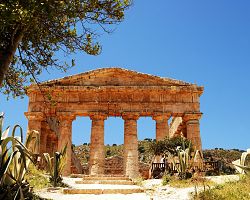 Antický chrám v Segestě