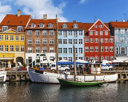 Malebný přístav Nyhavn