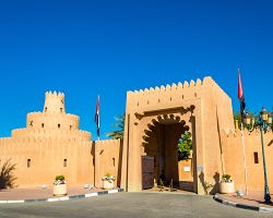 Palác šejka Zayeda dnes přístupný jako muzeum
