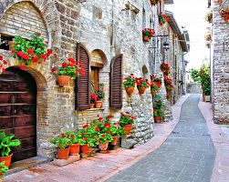 Kouzelné uličky Assisi