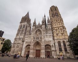 Katedrála Nanebevzetí Panny Marie v Rouenu