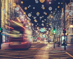 Vánoční Oxford street