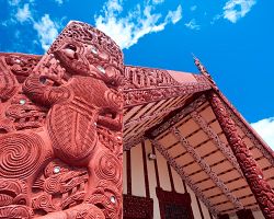 Tradiční maorský dům