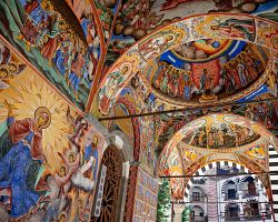 Fresky v Rilském klášteře