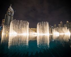 Světelná show Dubajské fontány