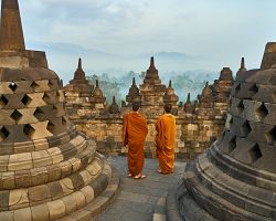 Navštivte posvátný hinduistický chrám Borobudur na Jávě!