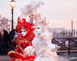 Karneval v Benátkách, úchvátné masky