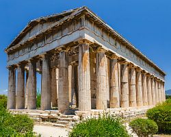 Nejzachovalejší starověký chrám Théseion