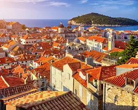 Okouzlující pohled na malebné Staré město Dubrovníku