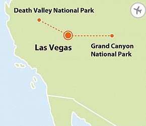 To nejlepší z Las Vegas + GRAND CANYON + DEATH VALLEY