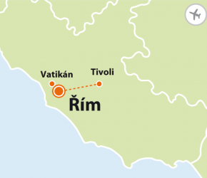 Řím pro pokročilé + TIVOLI