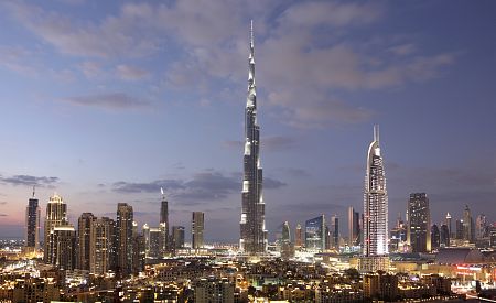 Nejvyšší budova světa Burj Khalifa