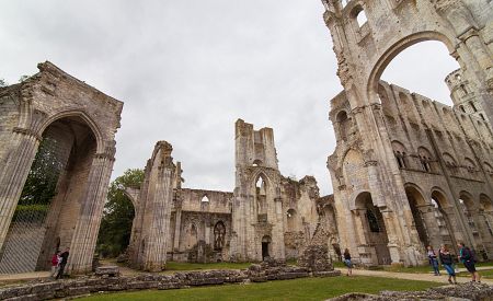 Ruiny opatství Abbaye de Jumieges