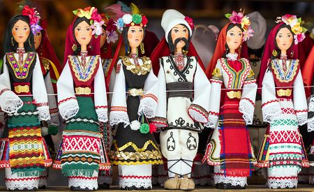 Typické bulharské panenky
