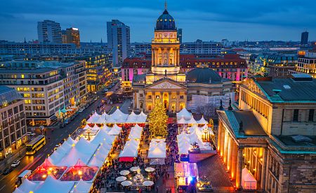Adventní Berlín s vánočními trhy.