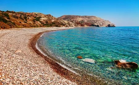 Pláž Petra tou Romiou