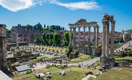 Forum Romanum v plné kráse