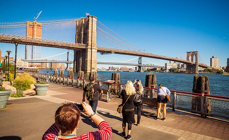 Naši cestovatelé dokumentují Brooklynský most