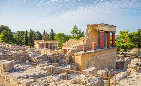 Rujna paláce Knossos