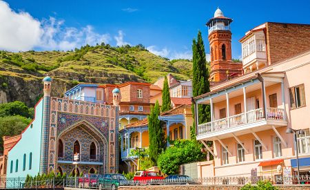 Působivé historické centrum gruzínské metropole Tbilisi