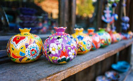 Překrásné řemeslné výrobky z města Šeki