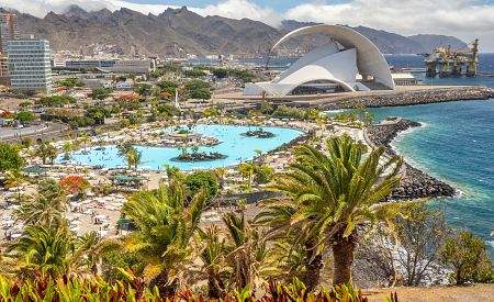 Přístav ve městě Santa Cruz de Tenerife