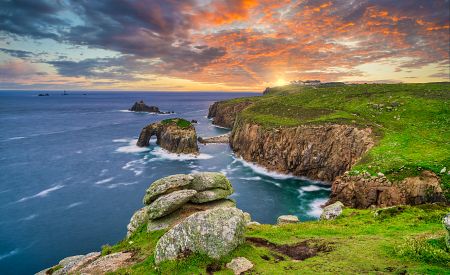 Nejzápadnější bod Anglie Land's End